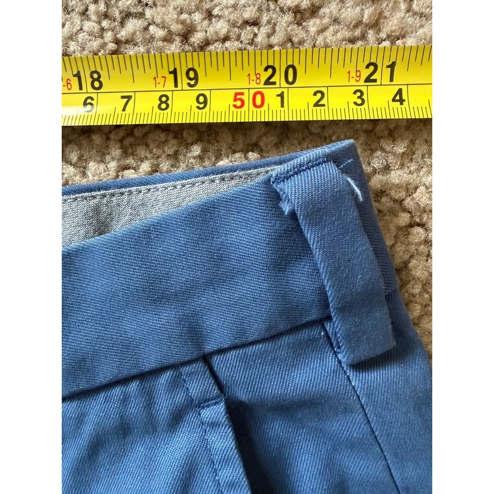 Brooks Brothers Chino Pants Trousers Blue Supima Cotton Stretch Men's 42x30 JBHS - Picture 4 of 10